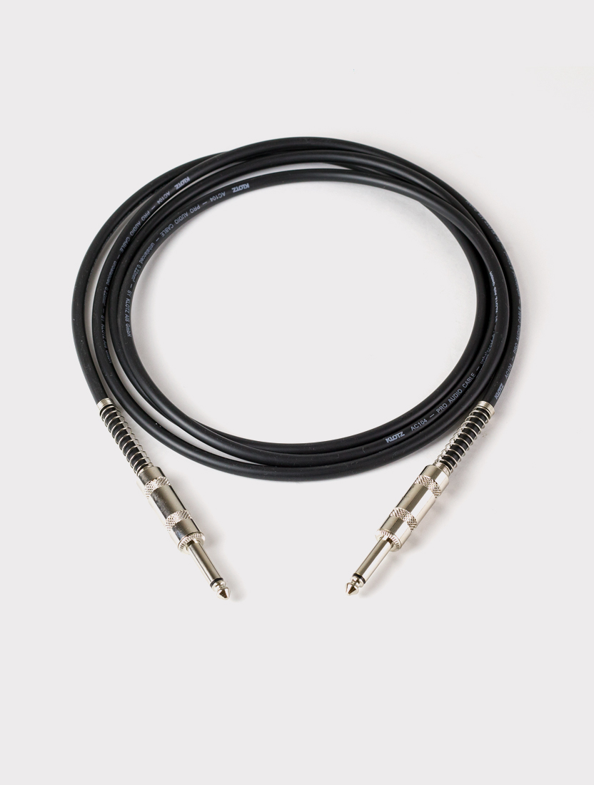 Инструментальный кабель SONE 104I-1 Jack 6.3 - Jack 6.3 (1 метр)