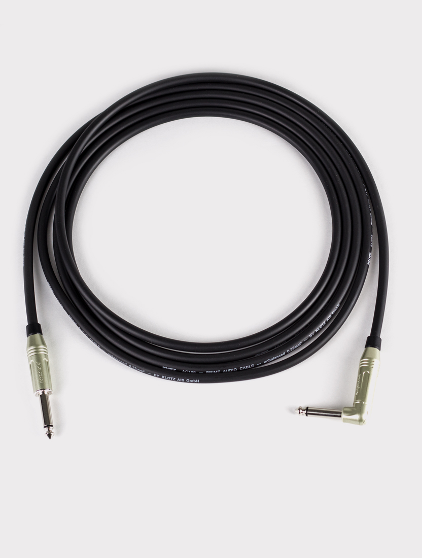 Инструментальный кабель SONE 106AR-3 Jack 6.3 - Jack 6.3 (3 метра)