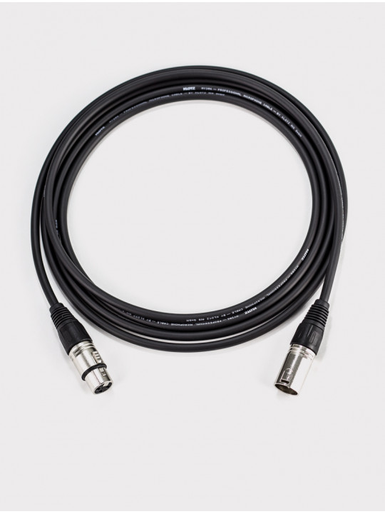 Микрофонный кабель SONE 206I-3 XLR male - XLR female (3 метра)