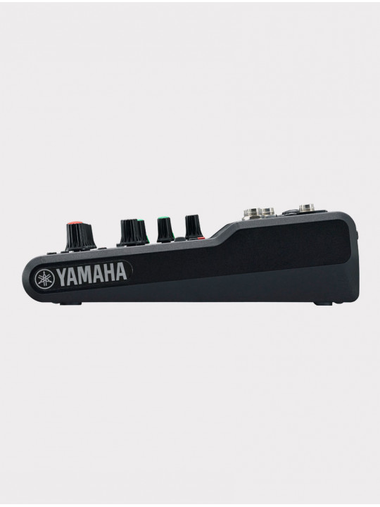YAMAHA MG06 - микшерный пульт, 2 микр. вх., 2 стерео пары, D-PRE" микрофонные предусилители