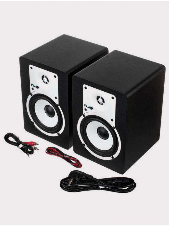 Студийныe мониторы Fluid Audio C5, 40 Вт черно-белые (пара)